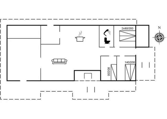 Skoge - 900m From The Sea By Interhome Prázdninový dům *